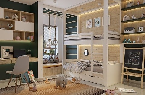 Kids Bedrooms Design